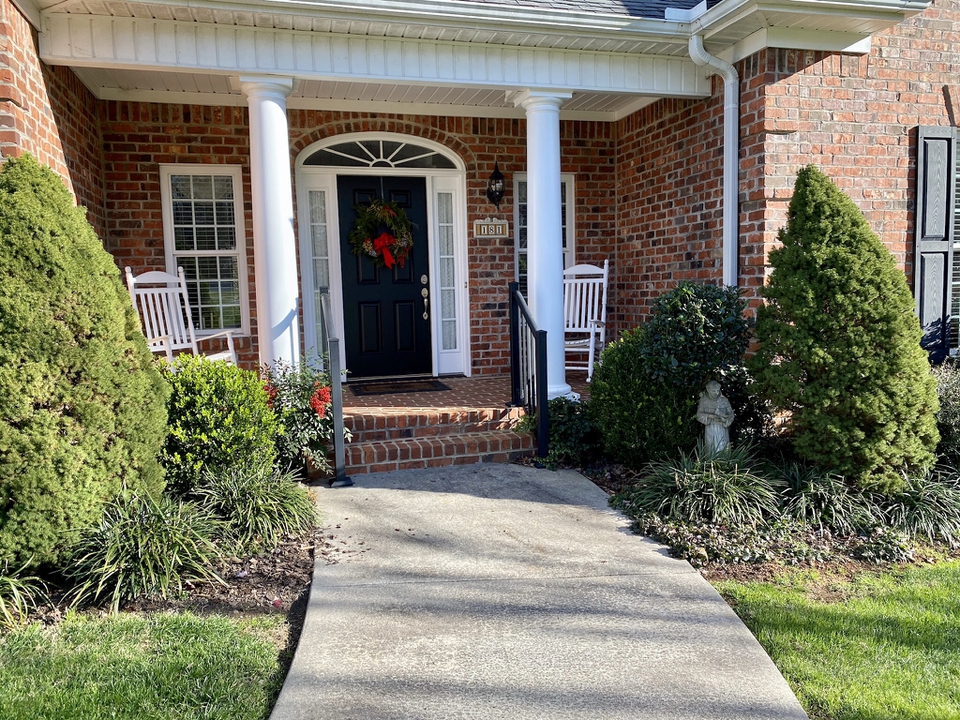 Inviting entrance