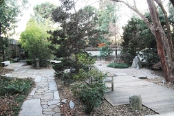 Japanese Garden in the winter.