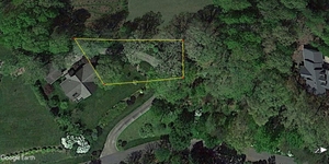 Google Earth image of an aerial view of the property