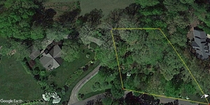 Google Earth image of an aerial view of the property