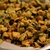 Perpendicular sliced disks of fried okra dish